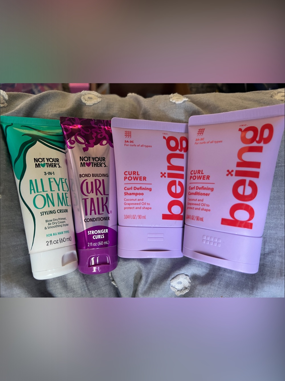 Curly hair must haveās! Shampoo + Conditioner + Bond Building + Styling Cream